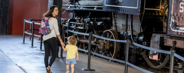 Steamtown National Historic Site in Scranton, PA