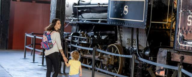 Steamtown National Historic Site in Scranton, PA