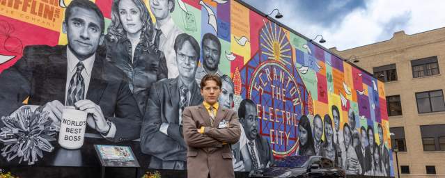 The Office Mural in Downtown Scranton, PA