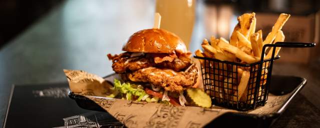 Food from the Farr Street Tavern in Scranton, PA
