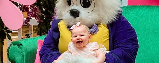 Easter Bunny Photos at the Viewmont Mall
