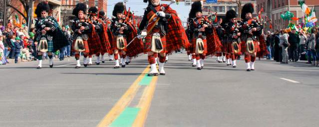 Scranton St. Patrick's Parade in Downtown Scranton