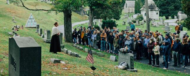 Dunmore Cemetery Tour 2022 Smith 04 LCVB