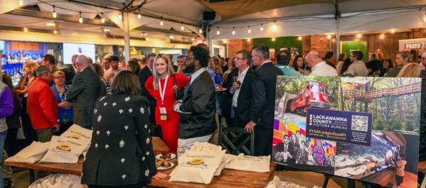 Lively indoor event at Backyard Ale House in Scranton, PA