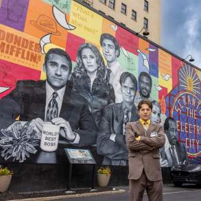 The Office Mural in Downtown Scranton, PA