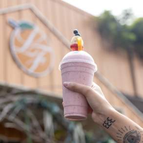 A smoothie from Lucca Fresca in Taylor, PA.