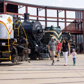 Steamtown National Historic Site in Scranton, PA
