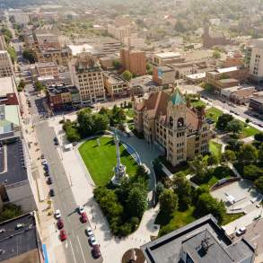 Courthouse Square in Downtown Scranton