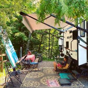 summrlivin Instagram Keen Lake Camping Cottage Resorts 07