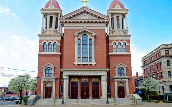 St. Peter's Cathedral in Downtown Scranton, PA