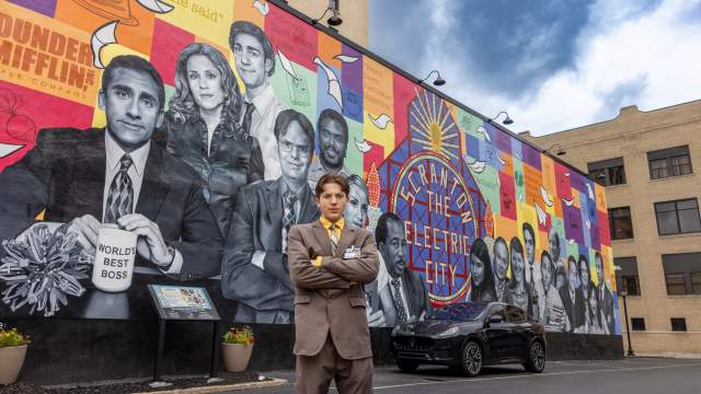 The Office Mural in Downtown Scranton, PA