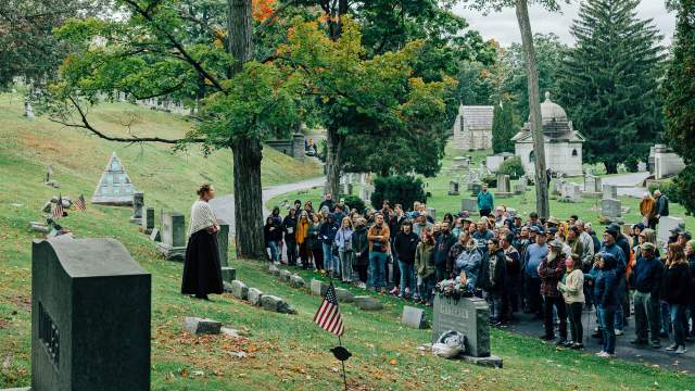 Dunmore Cemetery Tour 2022 Smith 04 LCVB