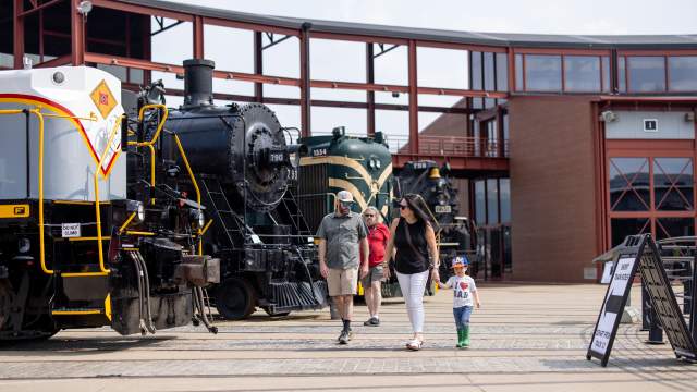 Steamtown National Historic Site in Scranton, PA