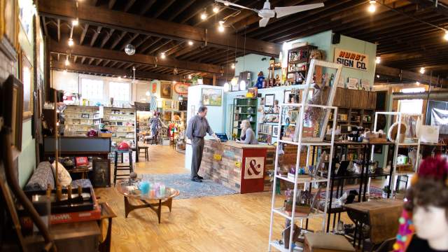 The inside of On&On in Scranton, PA