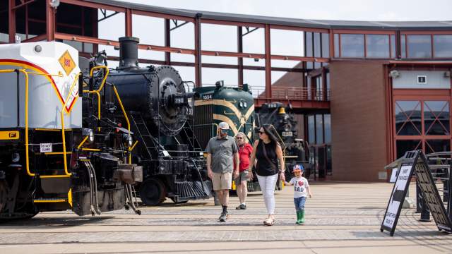 Steamtown National Historic Site in Scranton, PA