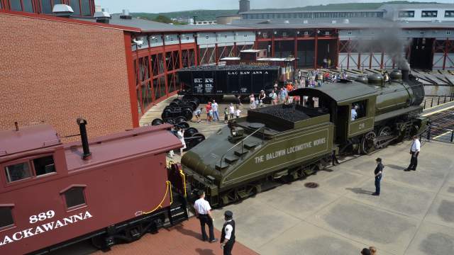 Steamtown National Historic Site in Scranton, PA