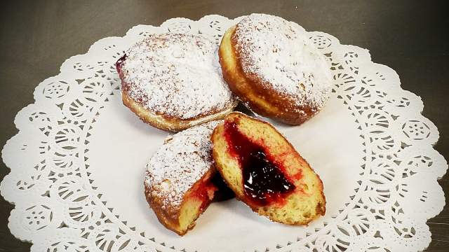 A Paczki at Minooka Pastry Shop in Scranton, PA