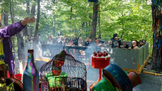 Lil Grim's Family Fun Hayride at Reaper's Revenge Haunted Attraction in Scott Township, PA