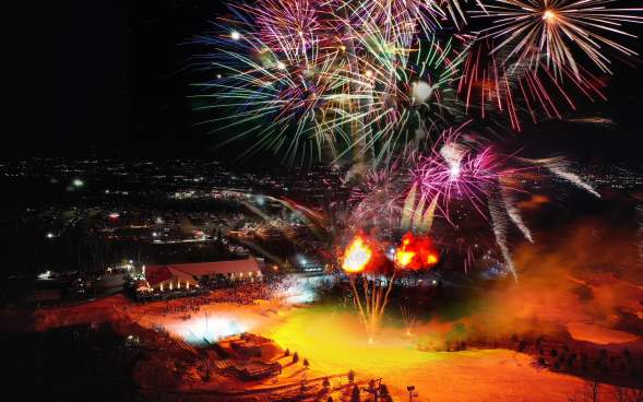 Montage Mountain President’s Day Torchlight Parade