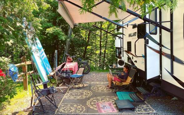 summrlivin Instagram Keen Lake Camping Cottage Resorts 07