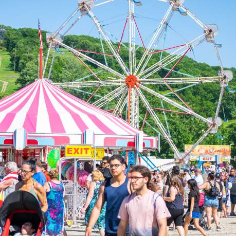 The Lackawanna County Heritage Fair at Montage Mountain in Scranton