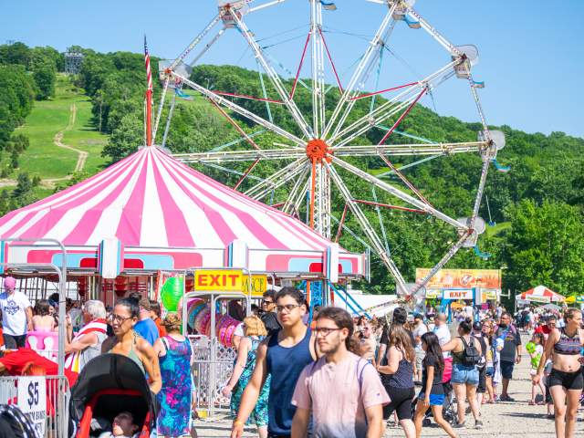 The Lackawanna County Heritage Fair at Montage Mountain in Scranton