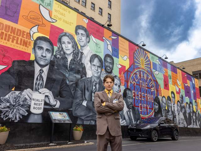 The Office Mural in Downtown Scranton, PA