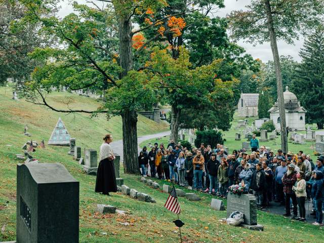 Dunmore Cemetery Tour 2022 Smith 04 LCVB