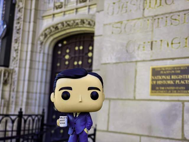 Michael Scott at the Scranton Cultural Center