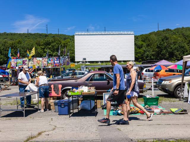 The Circle Drive-In Flea Fair in Scranton, PA