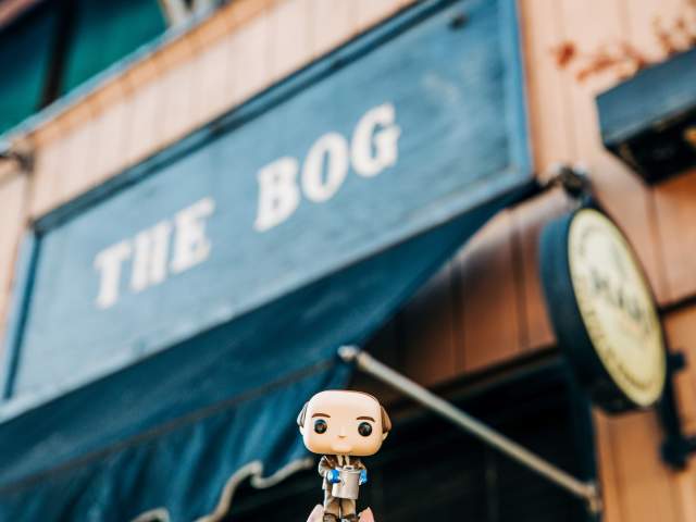 'The Office' Funko Pops characters at the 2021 Scranton Ice Festival