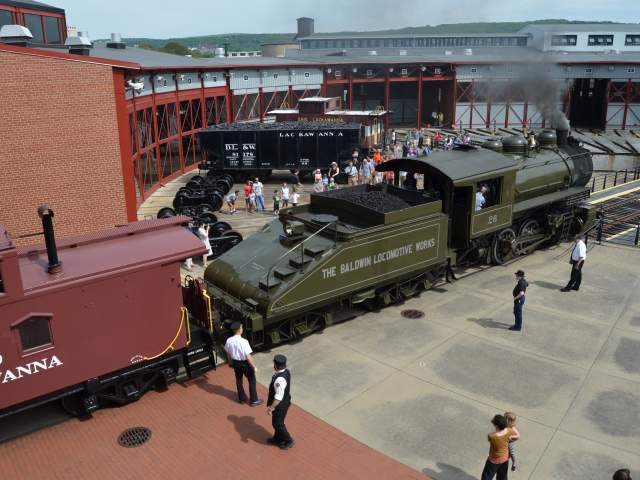 Steamtown National Historic Site in Scranton, PA