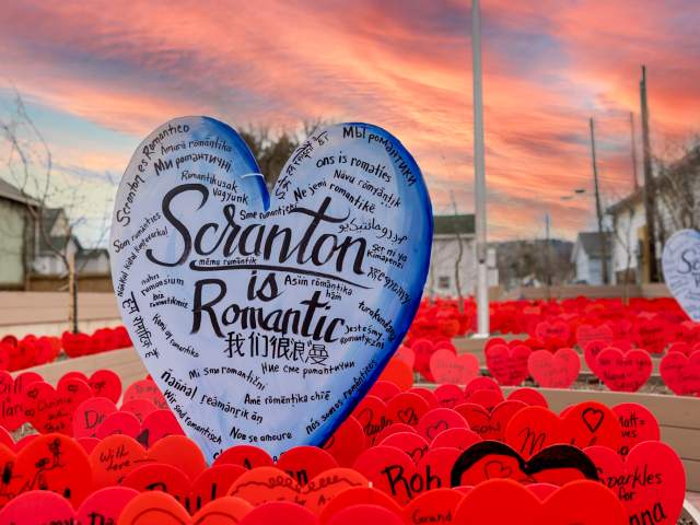 Garden of Hearts  - Planted Valentine's Day Hearts