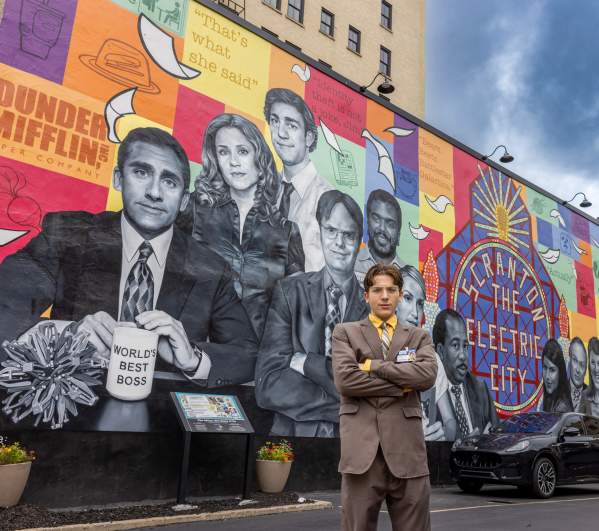 The Office Mural in Downtown Scranton, PA