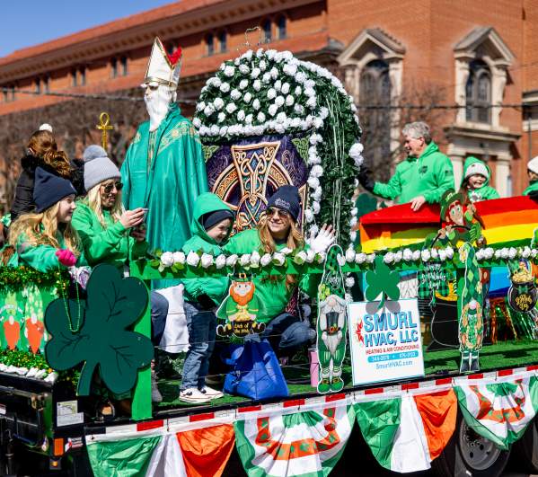 The Scranton St. Patrick's Day Parade in Downtown Scranton, PA