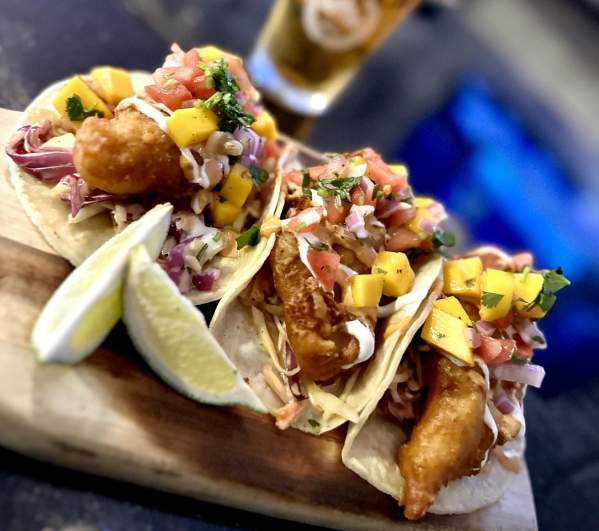 Roosters Baja Fish Tacos at Italo's Restaurant in Scranton, PA