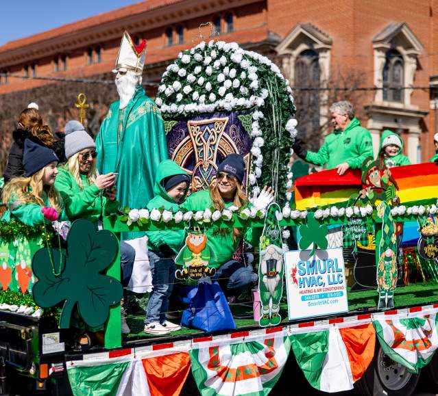 The Scranton St. Patrick's Day Parade in Downtown Scranton, PA