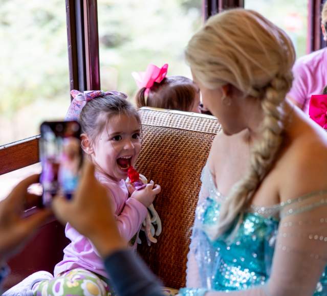 A Trolley Ride with Frozen's Elsa & Anna at the Electric City Trolley Museum in Scranton, PA