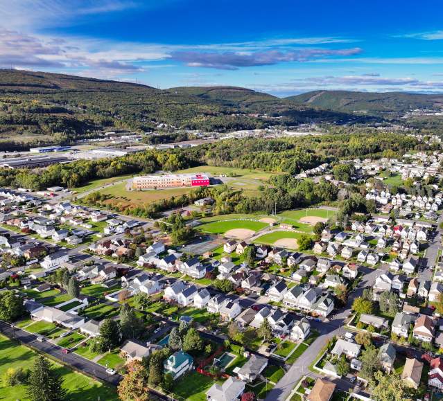 Tripp's Park Neighborhood in Scranton, PA