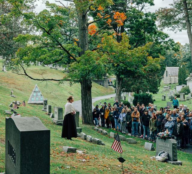 Dunmore Cemetery Tour 2022 Smith 04 LCVB