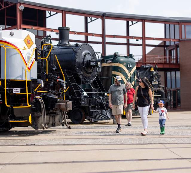 Steamtown National Historic Site in Scranton, PA