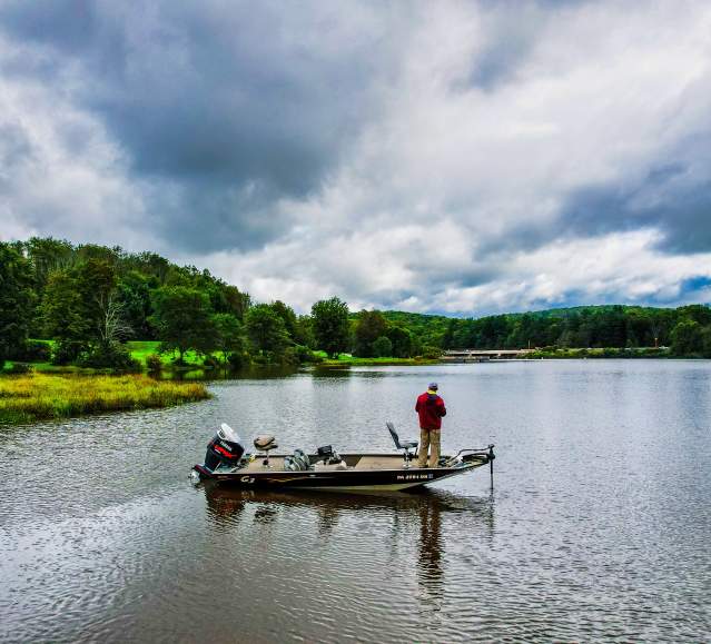 Lackawanna State Park in North Abington Township, PA