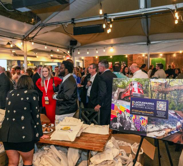 Lively indoor event at Backyard Ale House in Scranton, PA