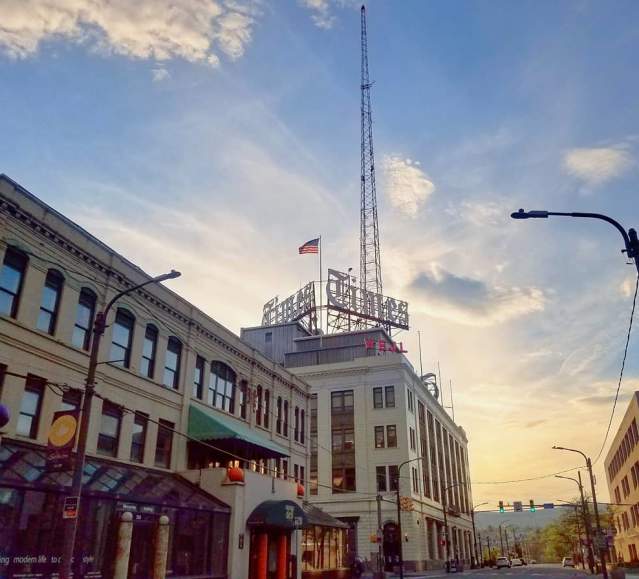 Scranton Times Building in Downtown Scranton, PA