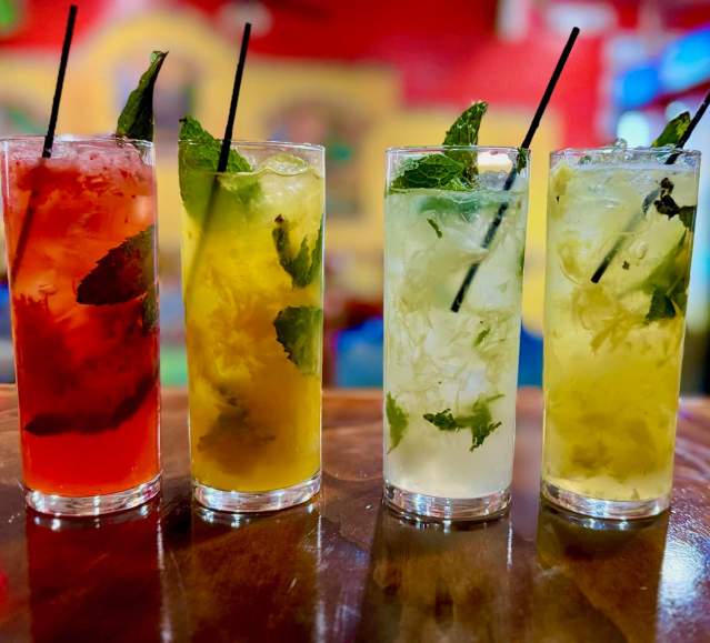 Mojitos at Hacienda Volcan in Scranton, PA