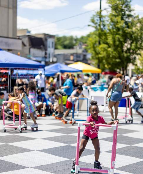 The Juneteenth Jubilee Block Party at the Black Scranton Project in Scranton, PA