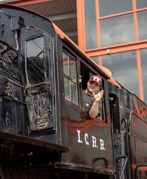 Railfest 2023 Hiller 565 LCVB