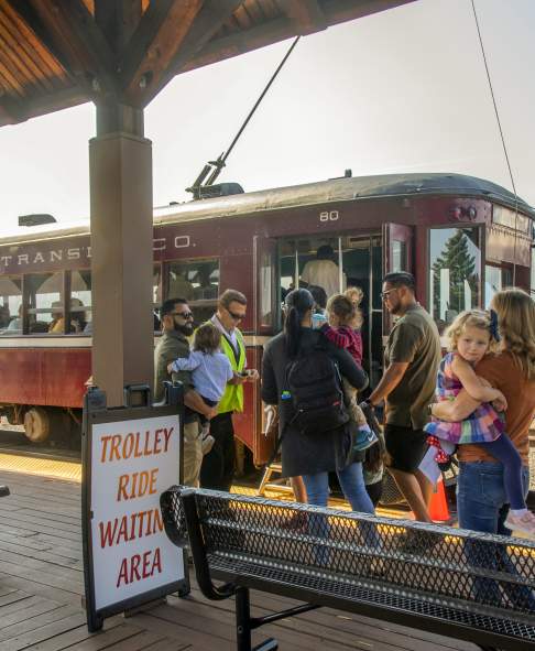 Electric City Trolley Museum in Scranton, PA