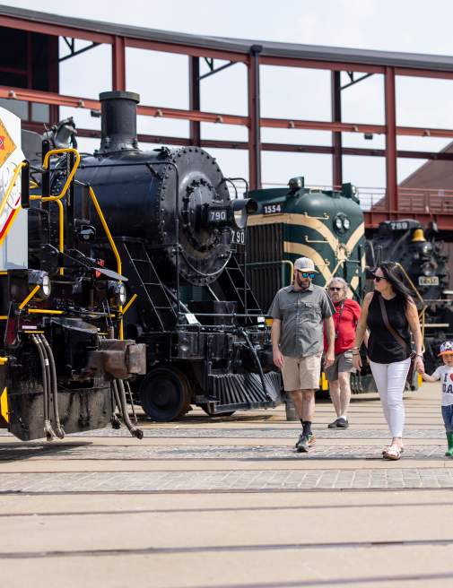 Steamtown National Historic Site in Scranton, PA