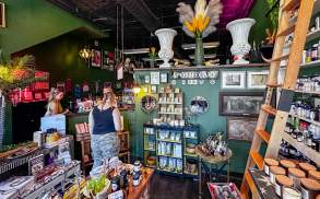 Women shopping inside Tusk in downtown Scranton, PA